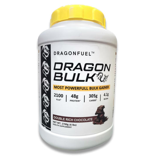 DRAGONFUEL DRAGON BULK 2.7KG (6LBS) DOUBLE RICH CHOCOLATE FLAVOUR