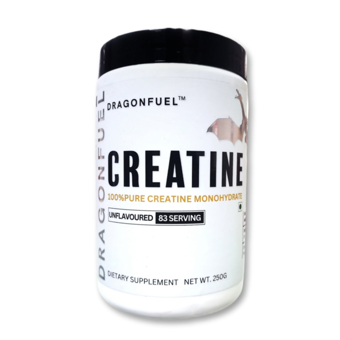 DRAGONFUEL CREATINE MONOHYDRATE 250GM UNFLAVOURED 83 SERVING