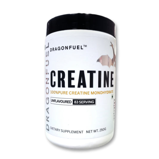 DRAGONFUEL CREATINE MONOHYDRATE 250GM UNFLAVOURED 83 SERVING